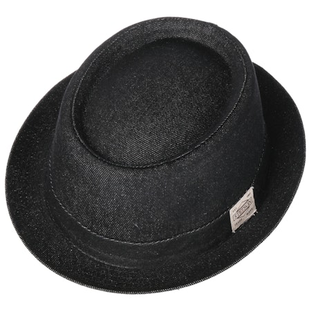 Hatt Hållbar Pork Pie Denim - Stetson