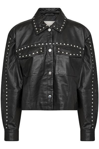 Jacka Leather KAcassie - Kaffe