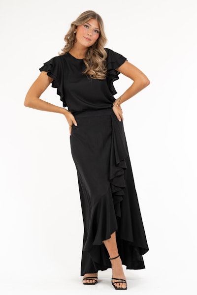 Topp Vanessa Black - Capri Collection