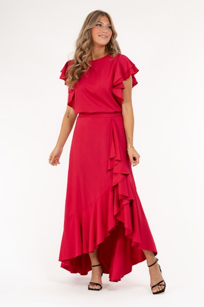 Topp Vanessa Red- Capri Collection