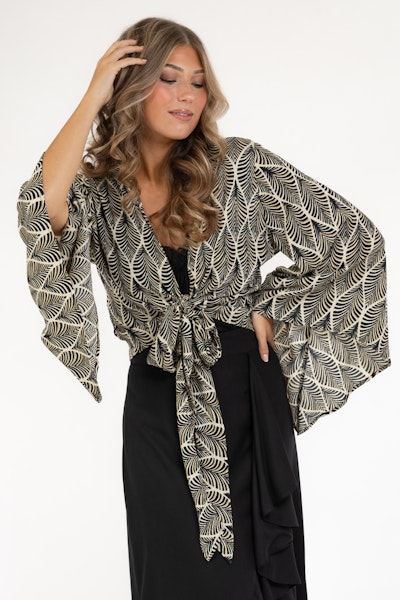 Omlott blus Lotus - Capri Collection