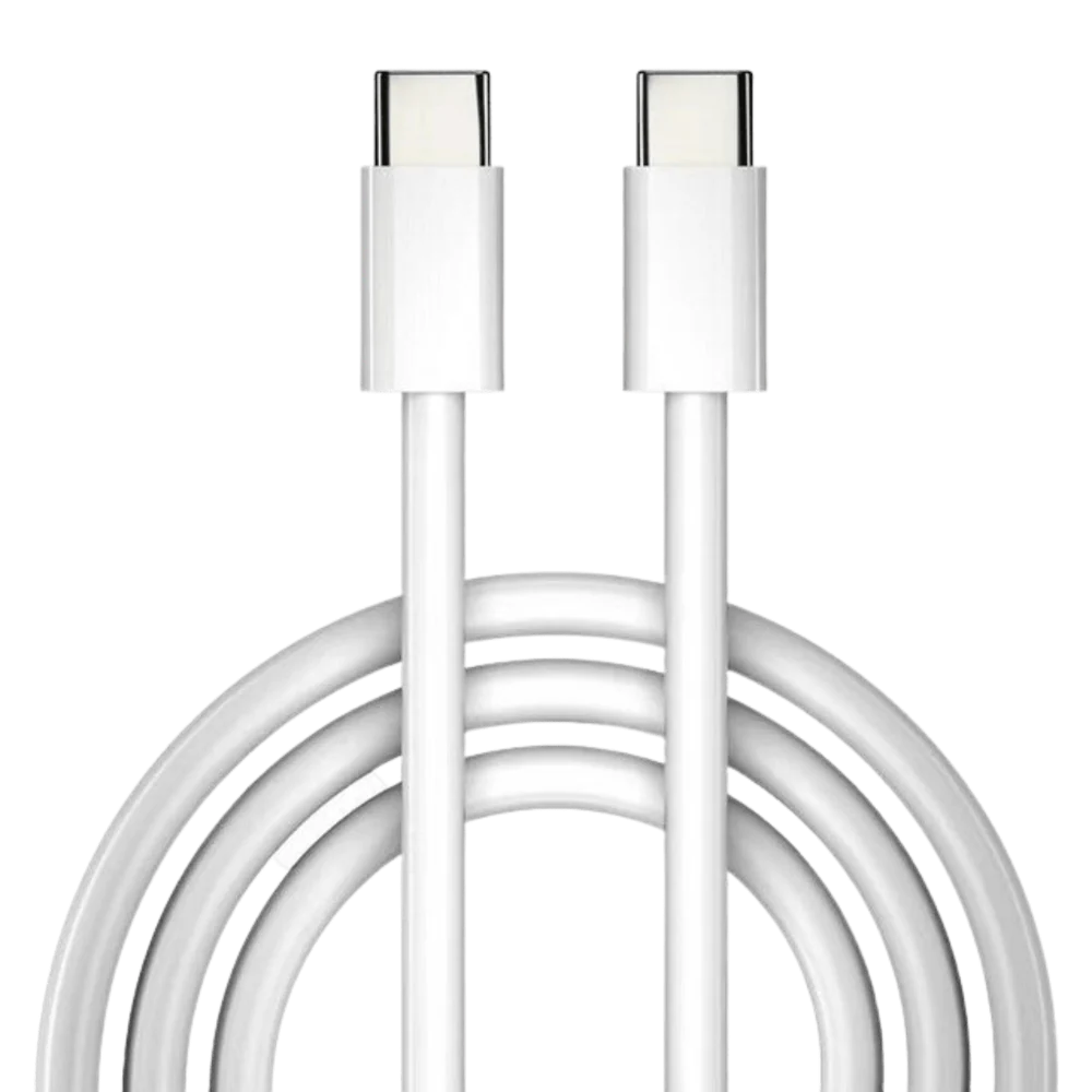 Fast Charging Cable USB-C to USB-C 2m - White