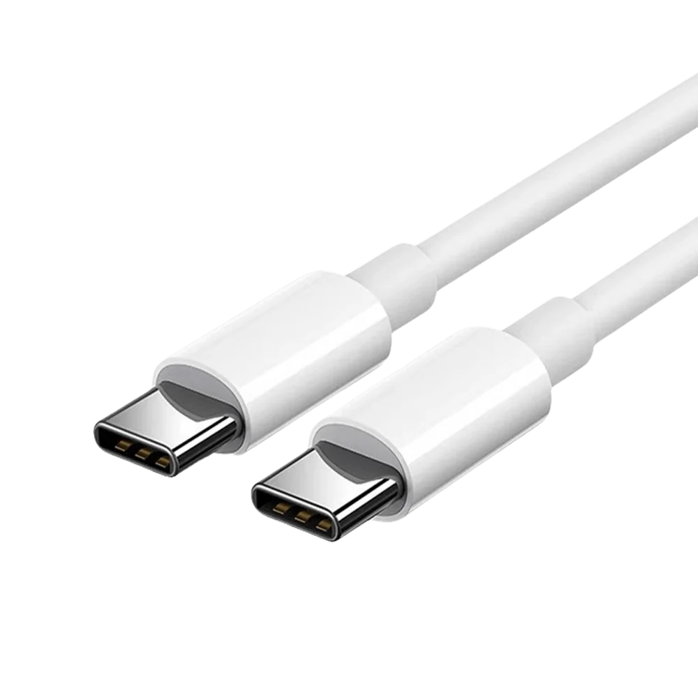 Fast Charging Cable USB-C to USB-C 2m - White