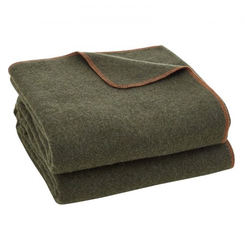 Krisskydd Emergency Blanket Wool Blanket – Green