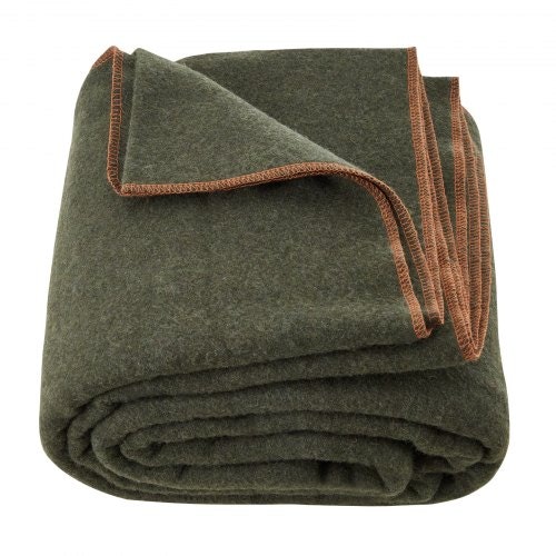 Krisskydd Emergency Blanket Wool Blanket – Green