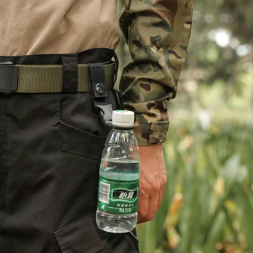 Bottle holder for pants or backpack