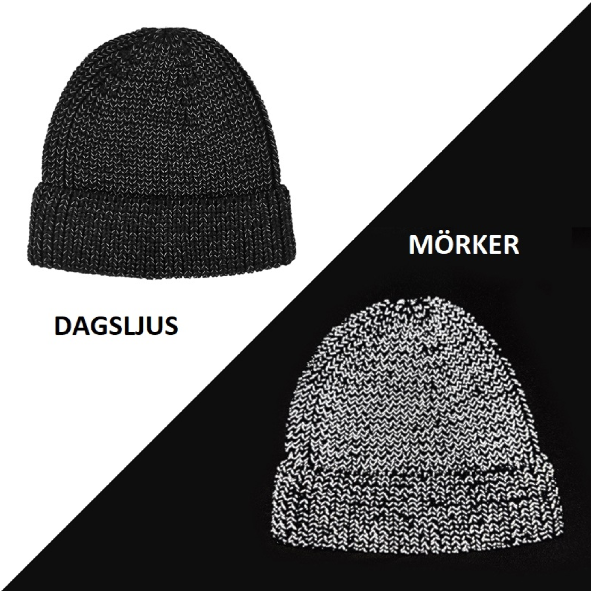 Knitted Reflective Beanie