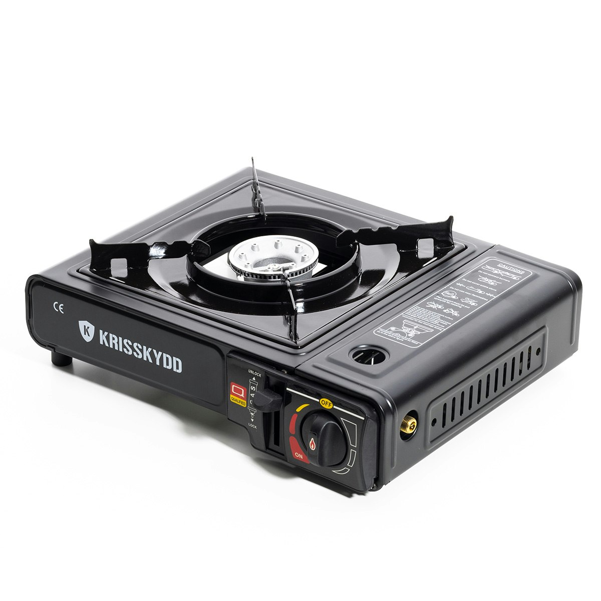 Portable gas stove with CE marking