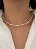 sötvattenspärlor handgjorda halsband choker