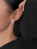 REA Guldpläterad studs med strass