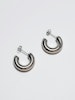 Hoops i stål med chunky design