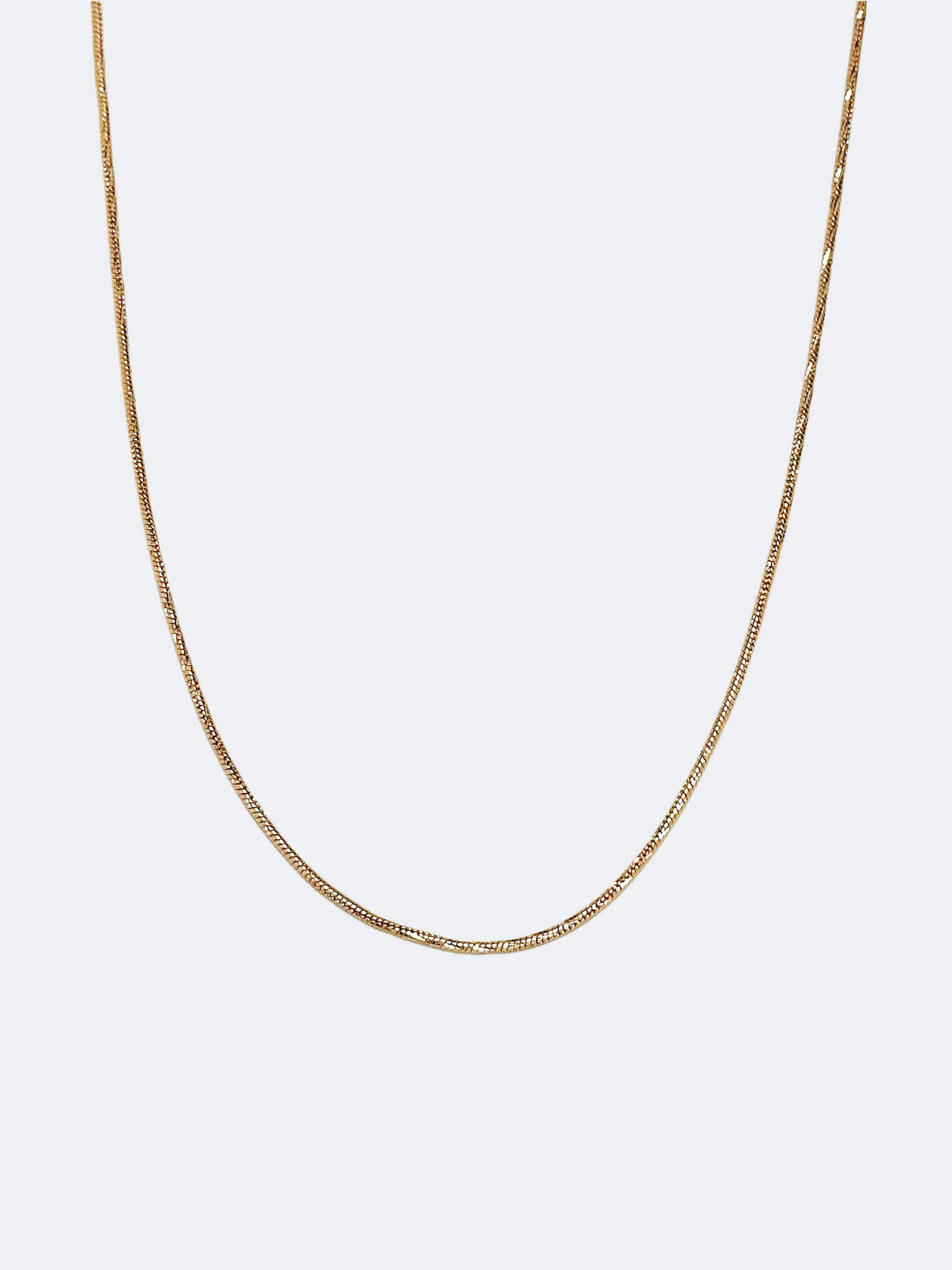 REA Tjockt halsband med ormkedja