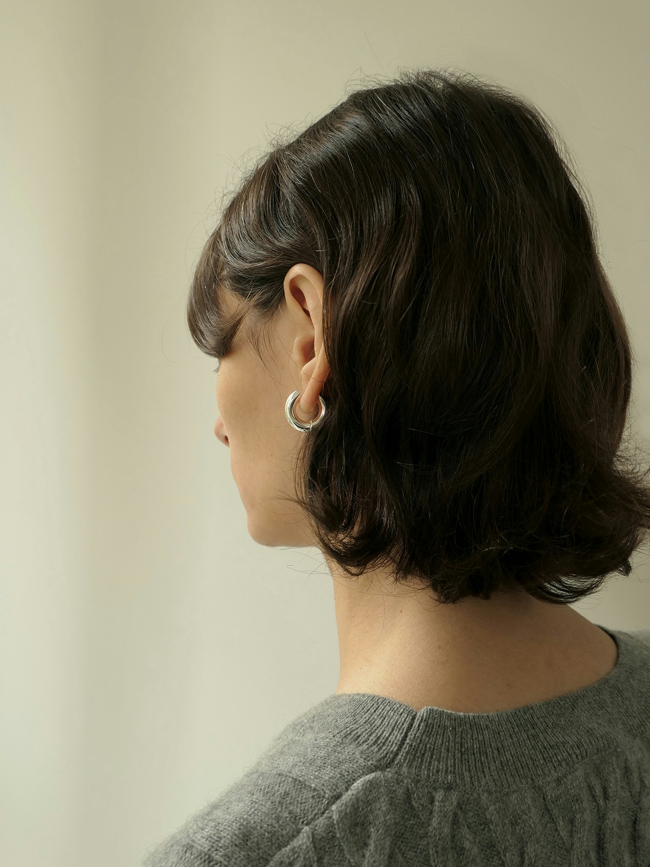 Chunky hoops i stål  , 2cm