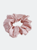 Mullbärssilke scrunchie, Rosa 10cm