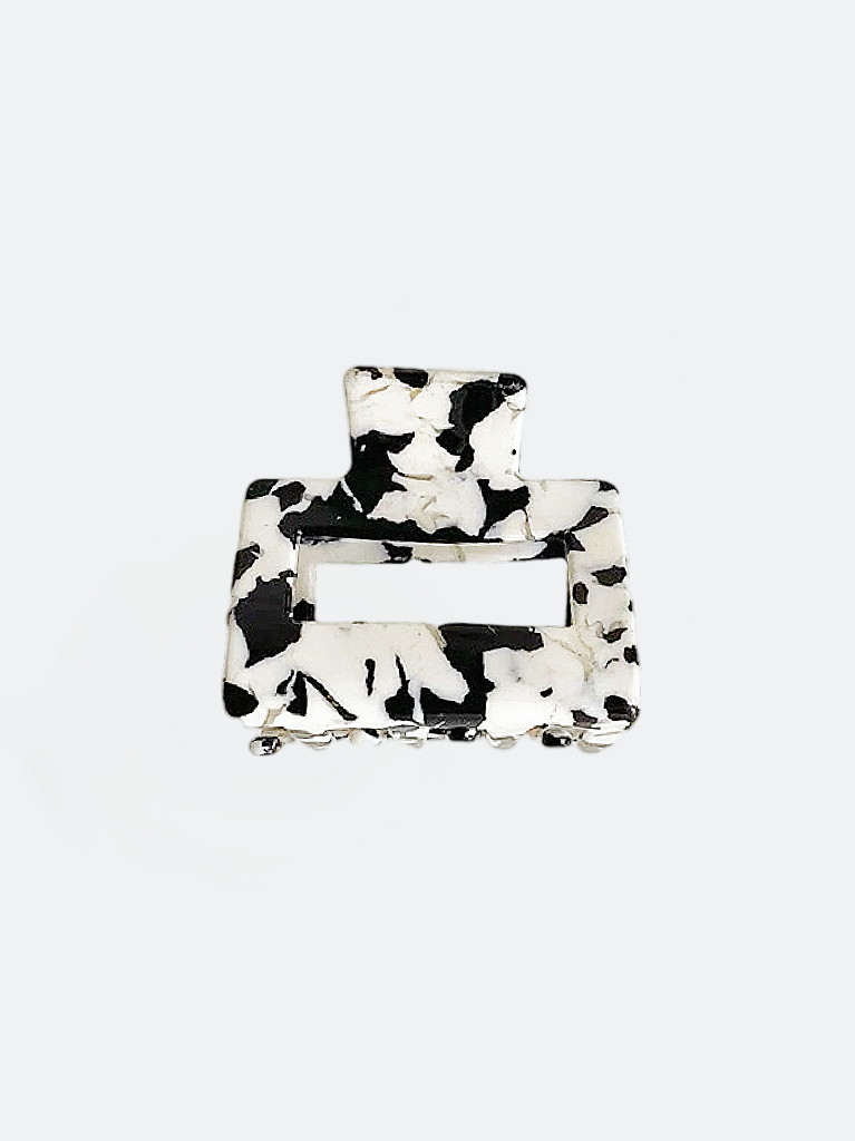 REA Hårklämma med marmorerad design, 5cm