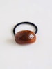 Hårsnodd med chunky oval dekoration