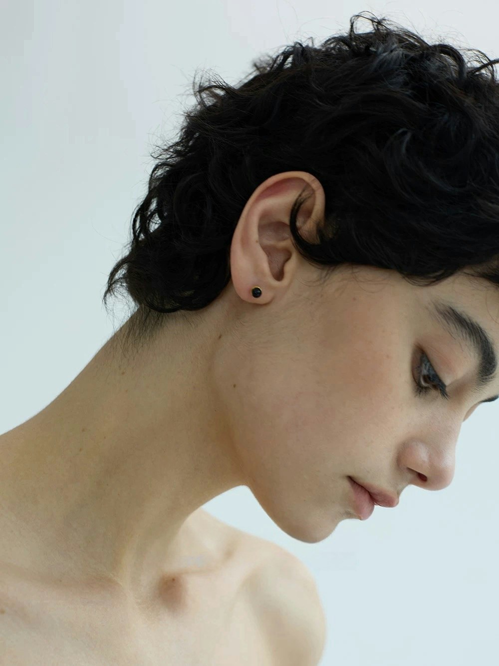 Feng Shui örhängen - Svart Onyx studs
