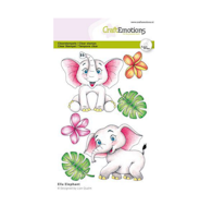 CraftEmotions clearstamps Ella Elephant 130501-2712