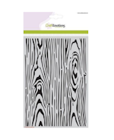 CraftEmotions Stencil  Wood grain 185070/1212