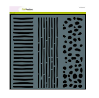 CraftEmotions Stencil Dots, stripes and strips 185070/5203