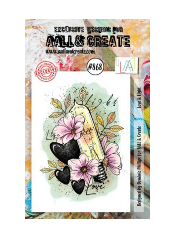 AALL & Create Stämpel Love & Light AALL-TP-868