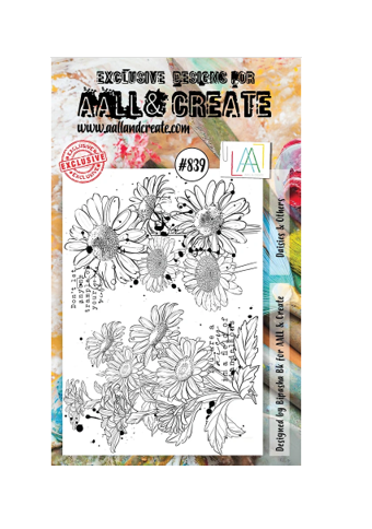 AALL & Create Stämpel Daisies & Others AALL-TP-839