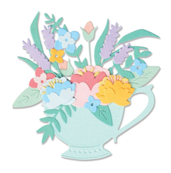 Olivia Rose Sizzix Dies Tea Time 665806
