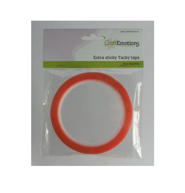 Dubbelhäftande tejp, extra sticky, 6 mm