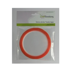 Dubbelhäftande tejp, extra sticky, 6 mm