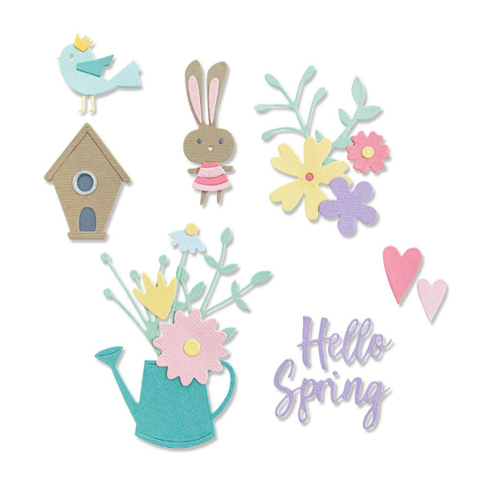 Sizzix Dies Hello Spring 665091