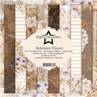 Paper Favourites Bohemian Flowers 6x6" Pappersblock