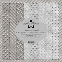 Paper Favourites Industrial Metal 6x6" Pappersblock