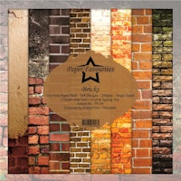 Paper Favourites Bricks 6x6" Pappersblock