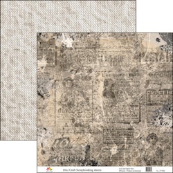 Dixie Craft Nostalgia-2 12x12" Mönsterpapper