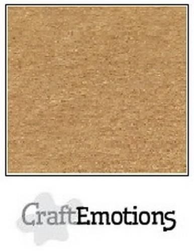 CraftEmotions Craft paper Light Browny 12x12"