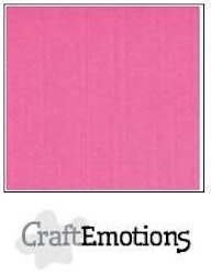 CraftEmotions Cardstock Linen Magenta 12x12"