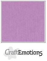 CraftEmotions Cardstock Linen Lila 12x12"