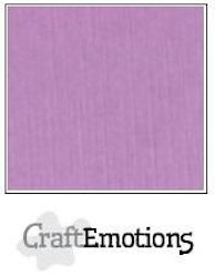 CraftEmotions Cardstock Linen Lila 12x12"