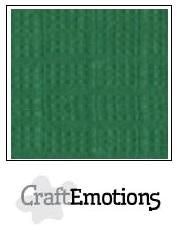 CraftEmotions Cardstock Linen Leaf Green 12x12"