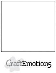 CraftEmotions Cardstock Smooth White 12x12"