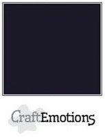 Cardstock smooth cardboard Black 250g 30,5x30,5 cm