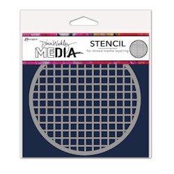 Stencil Dina Wakley Coasters 1 MDS81586