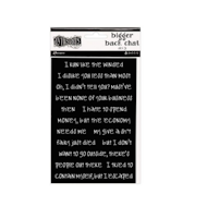Stickers Bigger back chat - Black 3 DYA81784