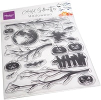 Marianne Design Stämplar Colorful Silhouettes Halloween CS1111