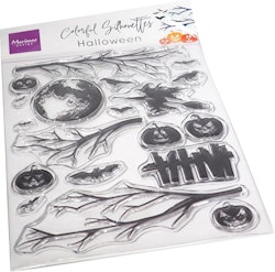 Marianne Design Stämplar Colorful Silhouettes Halloween CS1111