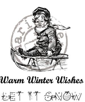 Marianne Design Stämplar Warm Winter Wishes CS0905