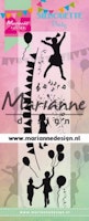 Marianne Design Stämplar Silhouettes Party CS1038