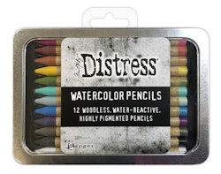 Watercolor Pencils 12 pcs Kit #1