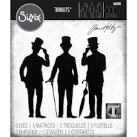 Tim Holtz Sizzix Dies Gentlemen 666286