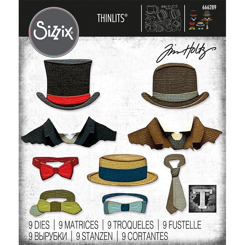 Tim Holtz Sizzix Dies Tailored 666289